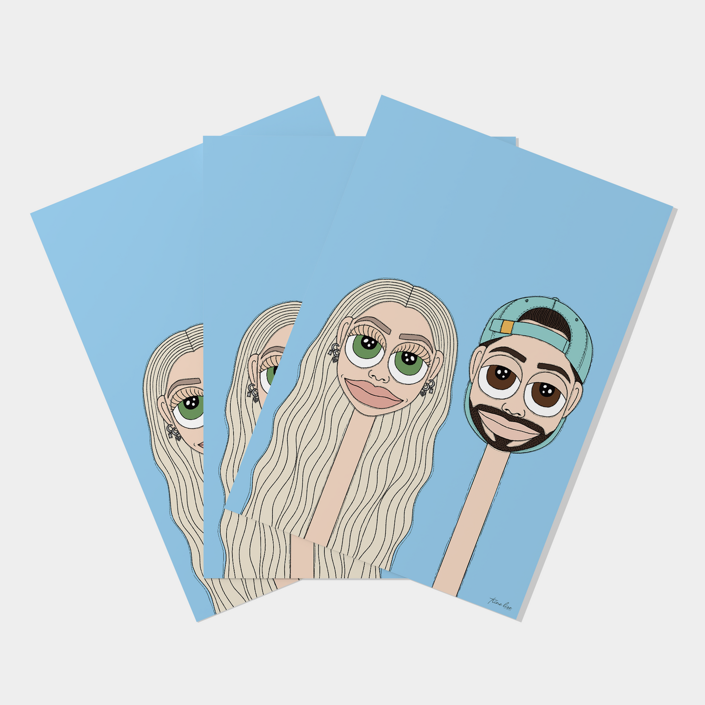 Ekstra print - personlig portrett