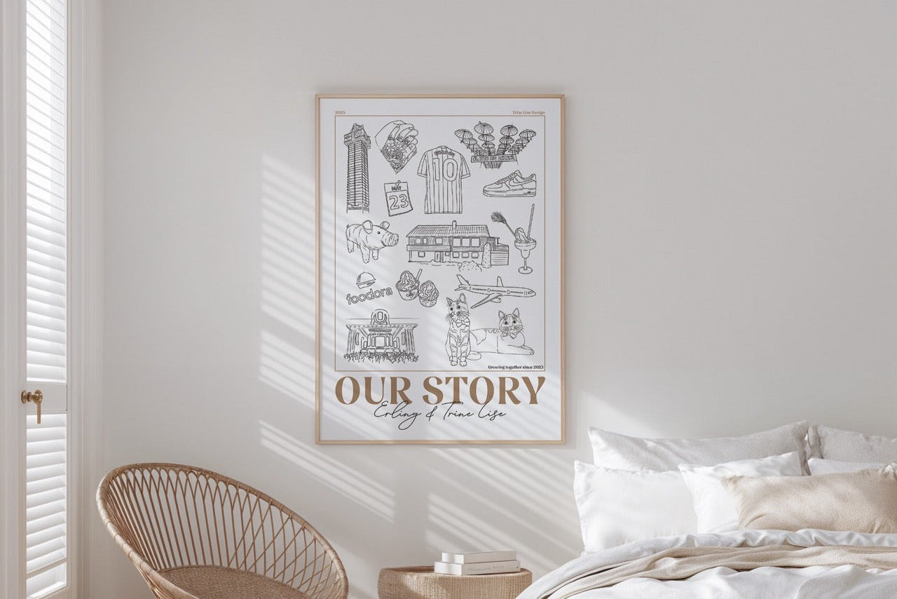 Love poster (personlig tilpasset)