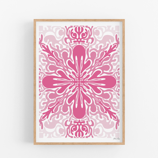 Squiggle pink